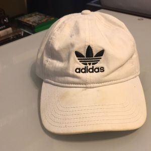 White Adidas Hat
